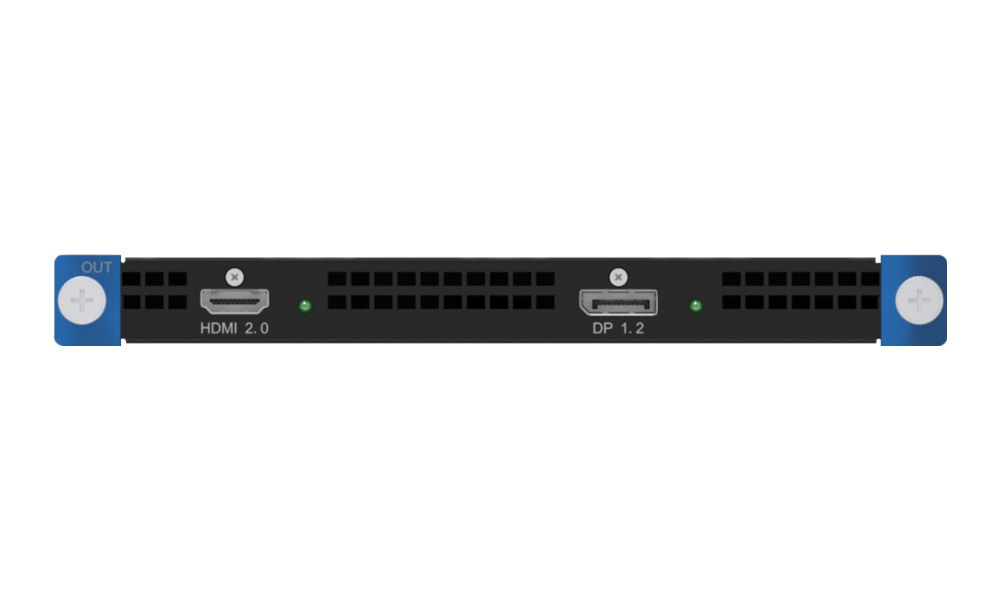 Комбинированная плата выхода Pixelhue X_1xDP1.2+1xHDMI2.0 output card